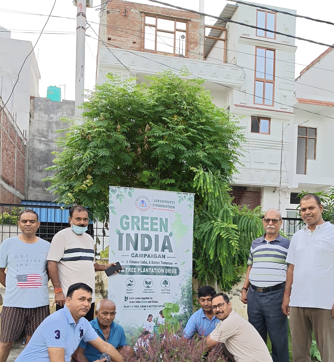 Evanico Foundation Organizes Green India Campaign